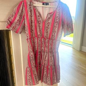 Madison Matthews smocked waist dress (xs)